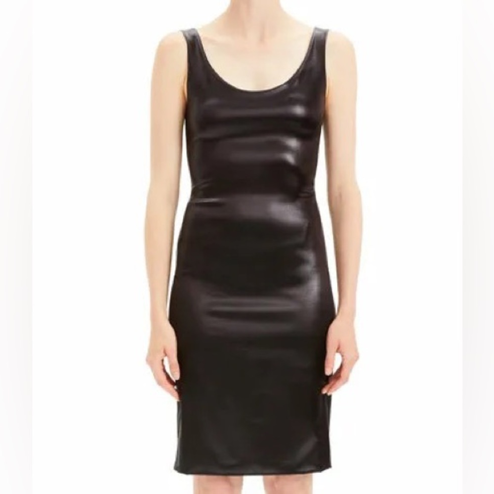 Theory 2 piece SUIT SET glossy ‘mink’ blazer & dress coordinating set